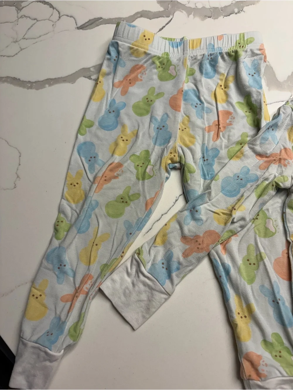 Caden Lane Yellow, Pink & Blue Peeps Baby Romper